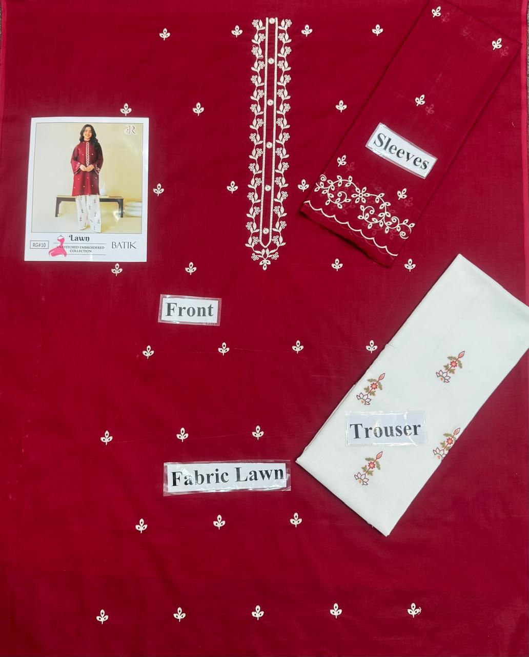 2PC Embroidery collection