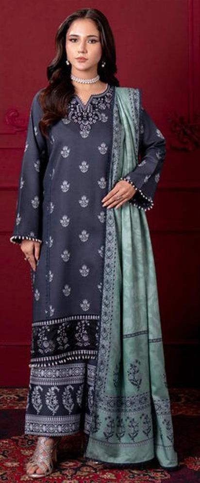 AIRJET DORIA LAWN DIGITAL PRINT ALLOVER VOLUME 3Pc