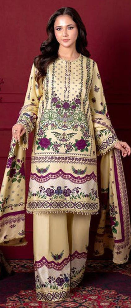 AIRJET DORIA LAWN DIGITAL PRINT ALLOVER VOLUME 3Pc