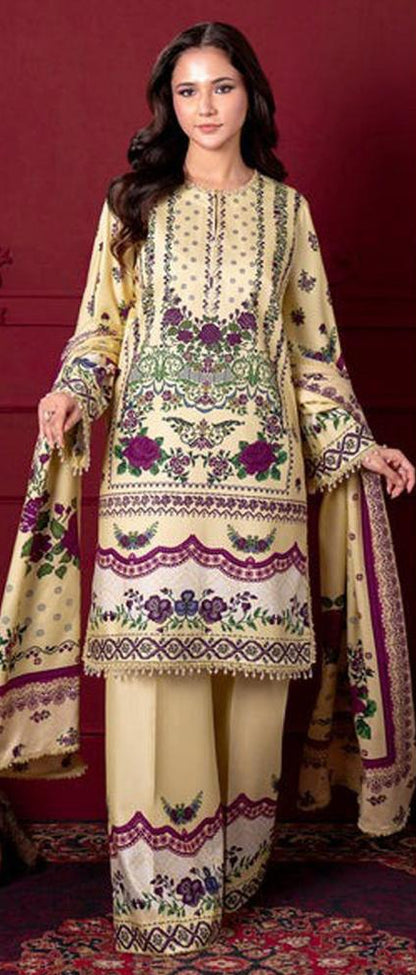 AIRJET DORIA LAWN DIGITAL PRINT ALLOVER VOLUME 3Pc